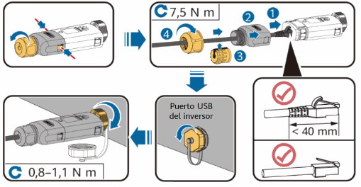 Comunicación FE del Huawei Smart Dongle WLAN-FE