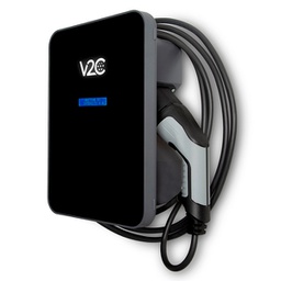 Cargador V2C Trydan 7,4kW con protecciones y cable T2 5m